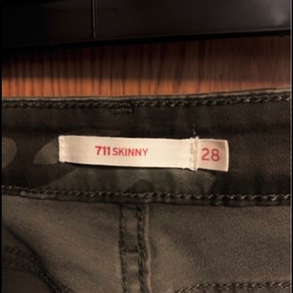 Levis 711 Camo skinny jeans - Picture 6 of 6